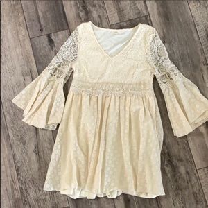 Beautiful Cream Lace Dress